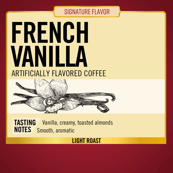 French Vanilla<br>Flavored Coffee<br>24 ct - Pods