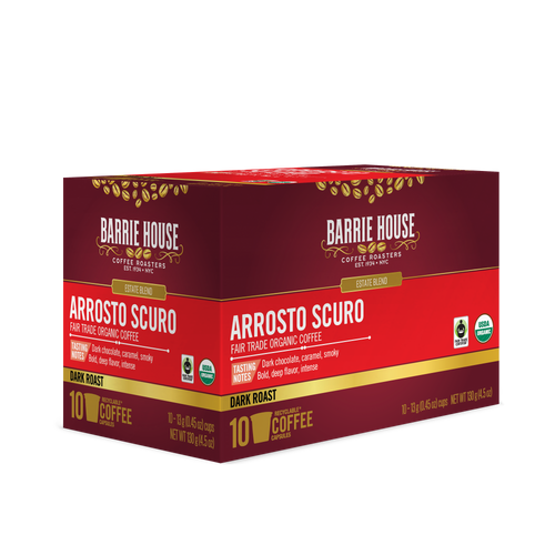 Arrosto Scuro Italian Roast Coffee Pods Fair Trade Organic