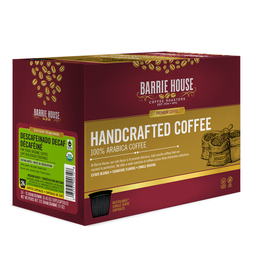 Descafeinado Decaf Fair Trade Organic Coffee Pods