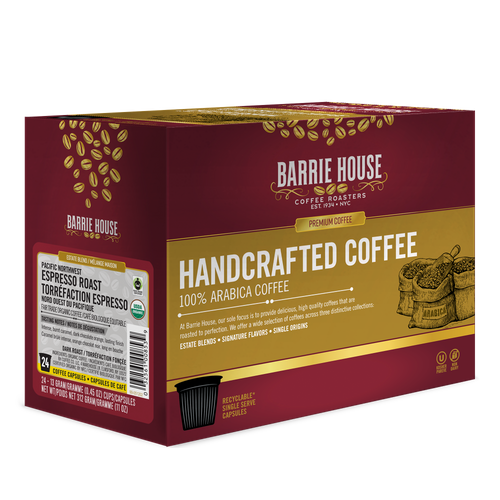 Pacific Northwest Espresso Roast Fair Trade Organic Coffee Pods