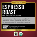 Espresso Roast Fair Trade Organic Coffee