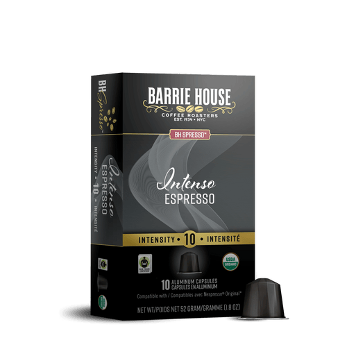 Intenso Espresso Pods Fair Trade Organic Nespresso Original Compatible