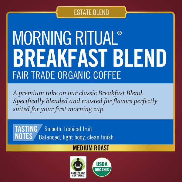 Morning Ritual®<br>FTO Breakfast Blend<br>10 ct - Pods