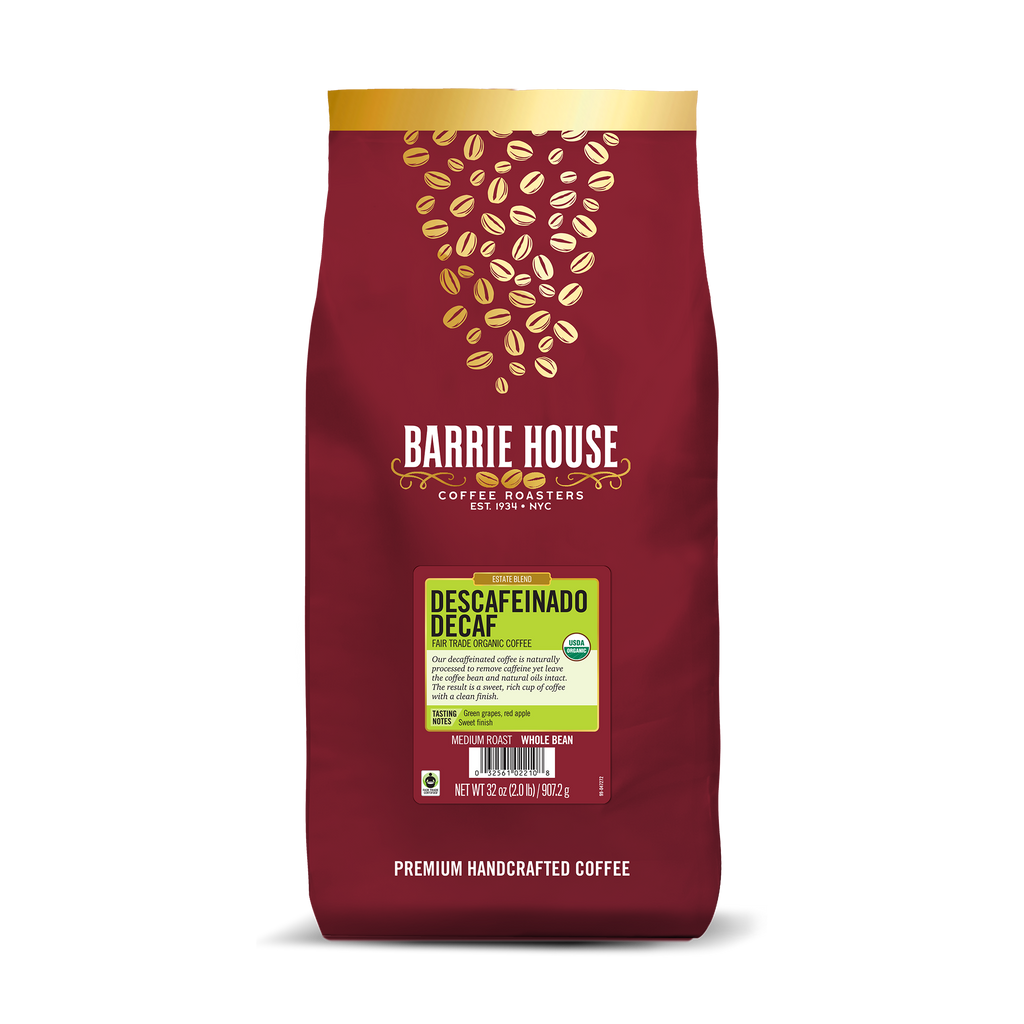 Descafeinado<br>Fair Trade Organic Coffee<br>2 lb Bag - Whole Bean