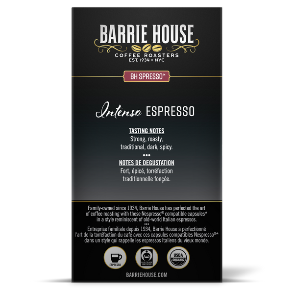Espresso Variety (No Decaf)<br>Fair Trade Organic<br>Espresso Capsules 120 ct