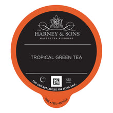 Load image into Gallery viewer, Harney &amp; Sons Tropical Green Single Serve Capsules 24 ct k-cups